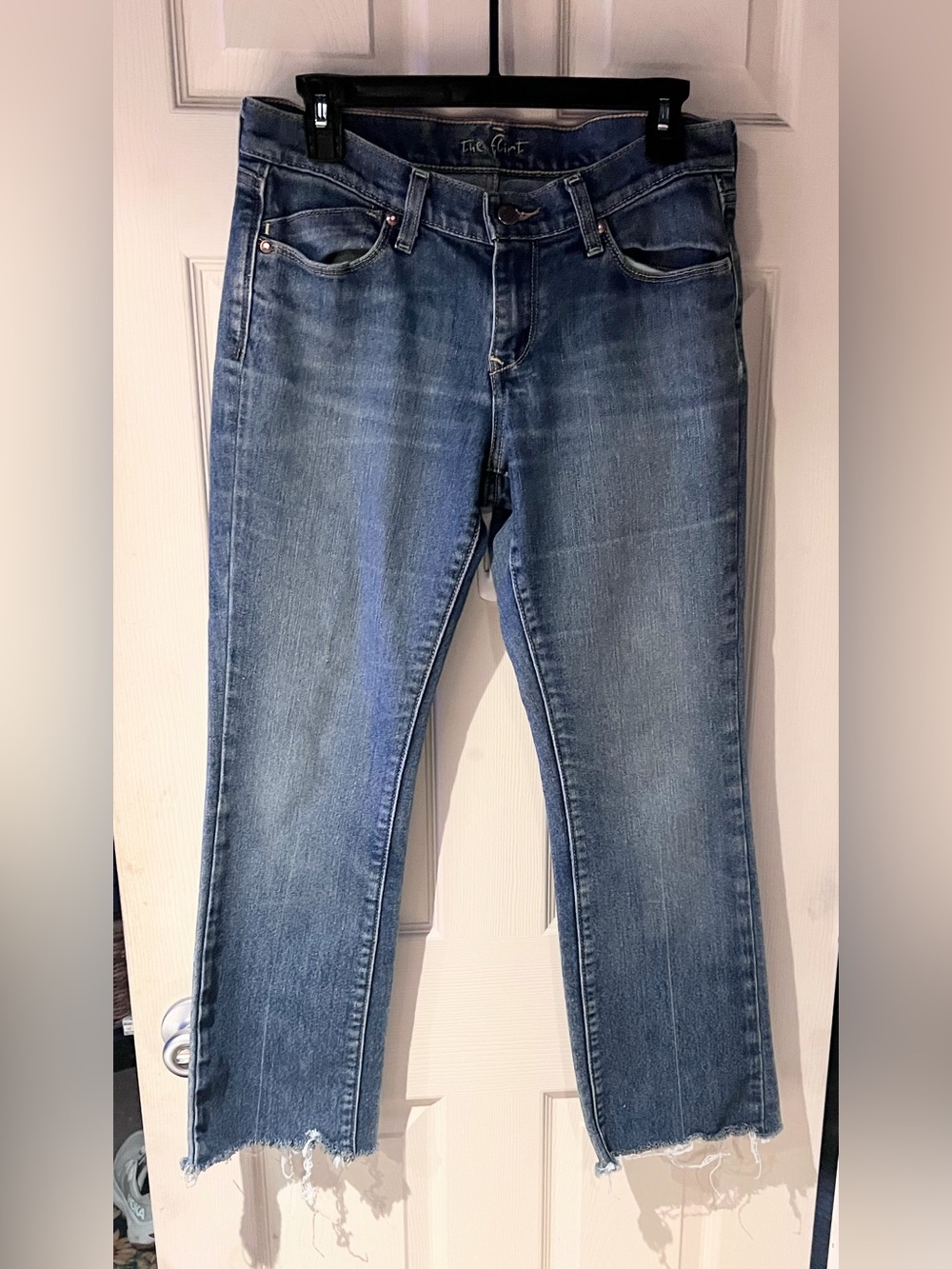Vintage Old Navy “The Flirt” Low Rise Straight Leg Jeans Size 6 Short